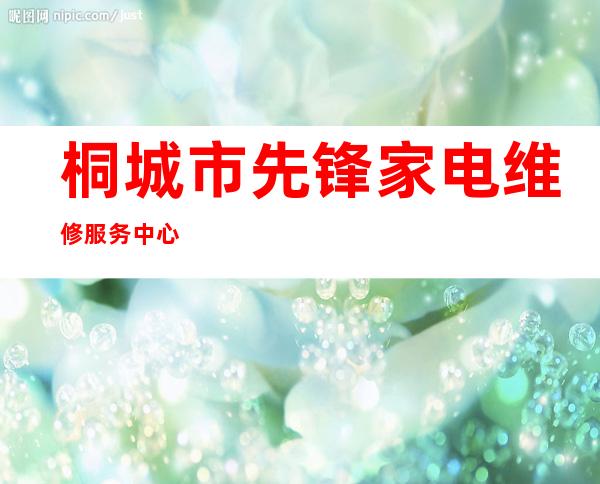 桐城市先锋家电维修服务中心